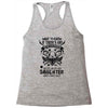 Life After Death Mess With My Daughter Racerback Tank