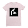 game over baby Ladies Fitted T-Shirt