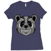 panda zentagle Ladies Fitted T-Shirt