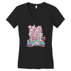 mushroom party Women's V-Neck T-Shirt