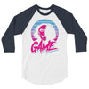 let's play the game eightees 3/4 Sleeve Shirt