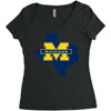 texas for michigan - limited edition Women's Triblend Scoop T-shirt