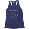 Powered By Caffeine Molecule Racerback Tank