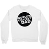 world's okayest dad Crewneck Sweatshirt