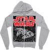 millennium falcon Zipper Hoodie