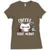 catffeine Ladies Fitted T-Shirt