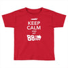 keep calm and hit 88 mph time travel Toddler T-shirt