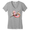 ghost leviathan Women's V-Neck T-Shirt