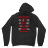 adapt or die encoded (white) Unisex Hoodie