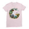 ghibli tribute Ladies Fitted T-Shirt