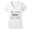 Grandma's Crazy Boys Without Names Women's V-Neck T-Shirt