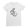 soft ass Ladies Fitted T-Shirt