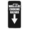 warning choking hazard printed Samsung Galaxy S7