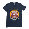 proud grandpa of a 2018 graduate Ladies Fitted T-Shirt