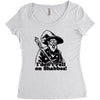 i don't roll a d20 on shabbos Women's Triblend Scoop T-shirt