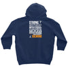 Strong Independent Motivated Gemini Youth Hoodie