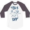 peanut butter and jelly bff 3/4 Sleeve Shirt