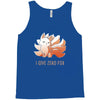 i give zero fox Tank Top