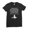 i'm tired of football! Ladies Fitted T-Shirt