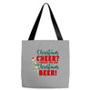 christmas cheer i thought you said christmas beer Tote Bags