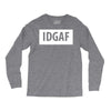 idgaf Dua Lipa Long Sleeve Shirts