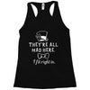 They're All Mad Here. I fit right in Racerback Tank