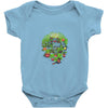 potted friends Baby Onesie