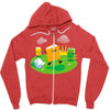 no jacket required Zipper Hoodie