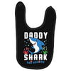 daddy shark doo doo doo family matching Baby Bibs