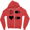 How To Live A Happy Life Zipper Hoodie