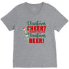 christmas cheer i thought you said christmas beer V-Neck Tee