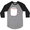 glass and coffee 3/4 Sleeve Shirt