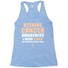 Uterine Cancer Awareness I Wear Peach For Some Special To Me Racerback Tank