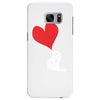 bird love heart animal graph note music party pop art gift Samsung Galaxy S7 Edge