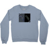 scare it badges Crewneck Sweatshirt