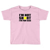 i'm not short, i'm fun size Toddler T-shirt