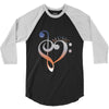 music expresses clef heart girls 3/4 Sleeve Shirt