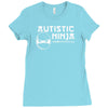 autistic ninja Ladies Fitted T-Shirt
