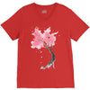 blossom V-Neck Tee