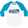jake paulers cool lights 3/4 Sleeve Shirt