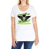 drop the beat   overwatch Ladies Curvy T-Shirt