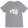beat down germany  mma muay thai boxen fight V-Neck Tee