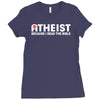 atheist bible lies god sinner agnostic humanist athiest Ladies Fitted T-Shirt