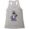 who loves golden retriever. Racerback Tank