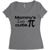 mommy's little cutie Women's Triblend Scoop T-shirt