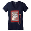 break fast Women's V-Neck T-Shirt
