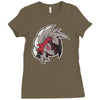 lycanroc (midnight) Ladies Fitted T-Shirt