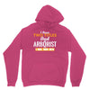 I Have Two Titles Dad And Arborist And I Rock Them Both Unisex Hoodie
