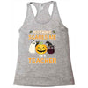 nothing scares me i'm a teacher Racerback Tank