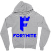 fortnite logo Zipper Hoodie